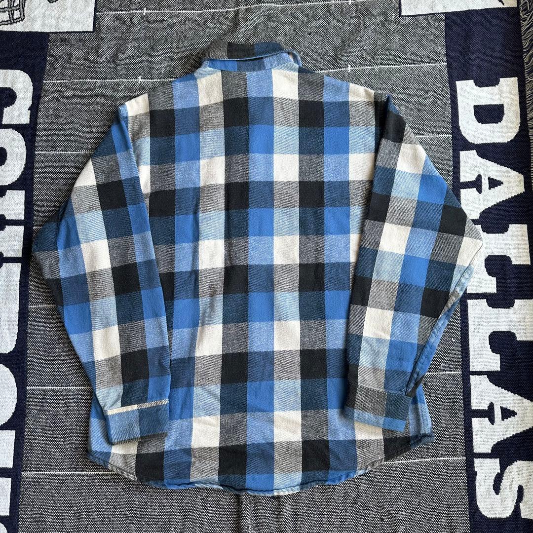 トップス 80s BIG MAC heavy flannel shirt USA