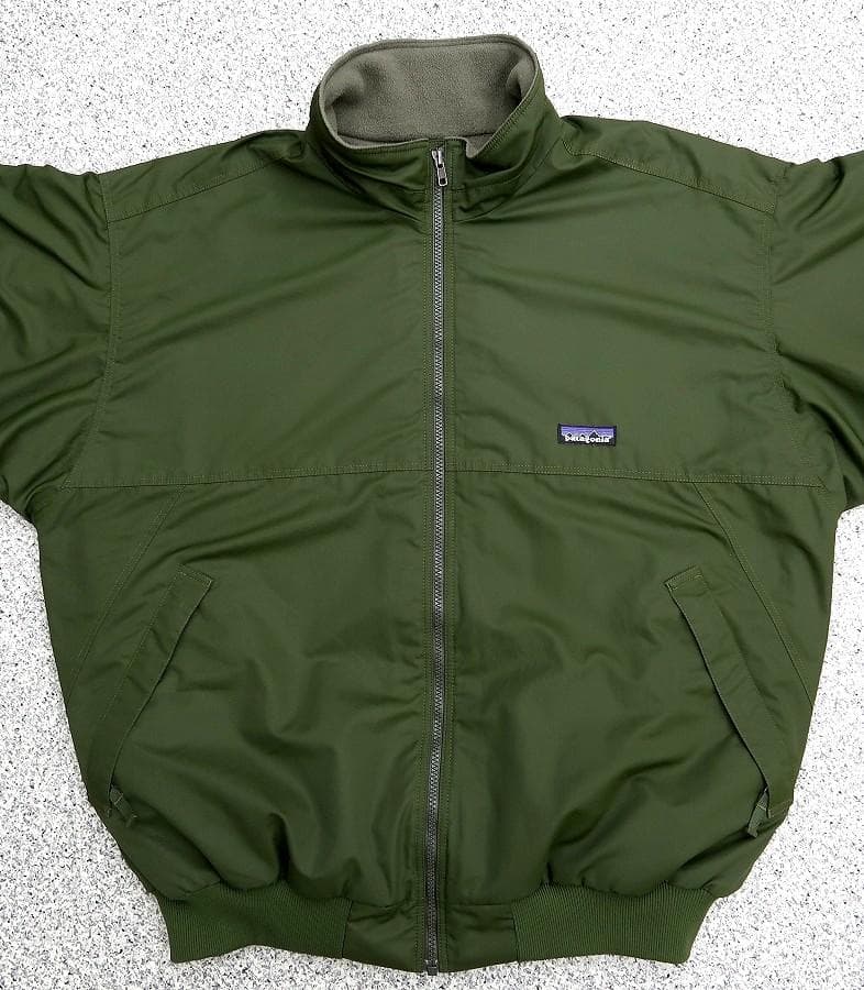 美品 L グリーン系 パタゴニア 2008 シェルドシンチラ ジャケット