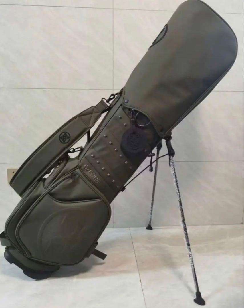 ジーフォア 男女兼用 キャディバッグ  G/FORE ダークグリーン