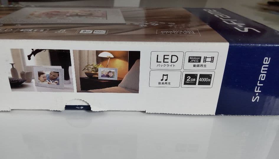 デジタルフォトフレーム SONY スワロフスキー ホワイト 新品未使用