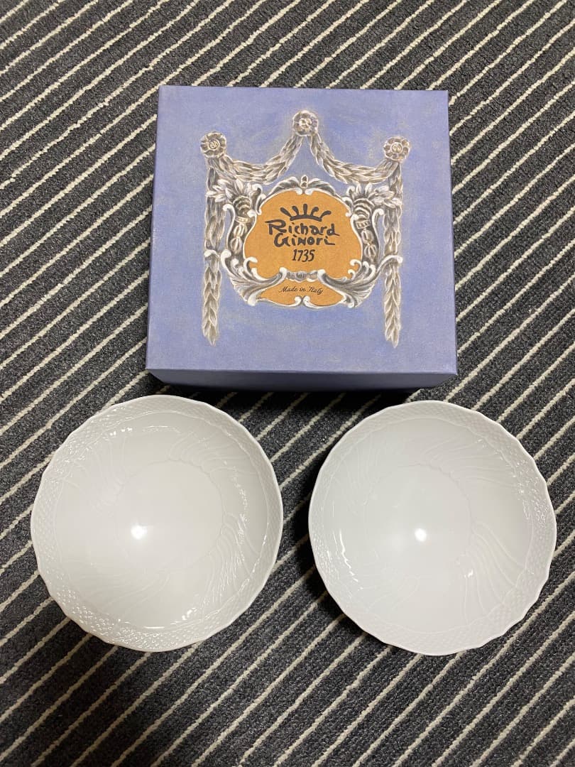 ジノリ1735／リチャード ジノリ　 ボウル 16cm ペア2個セット