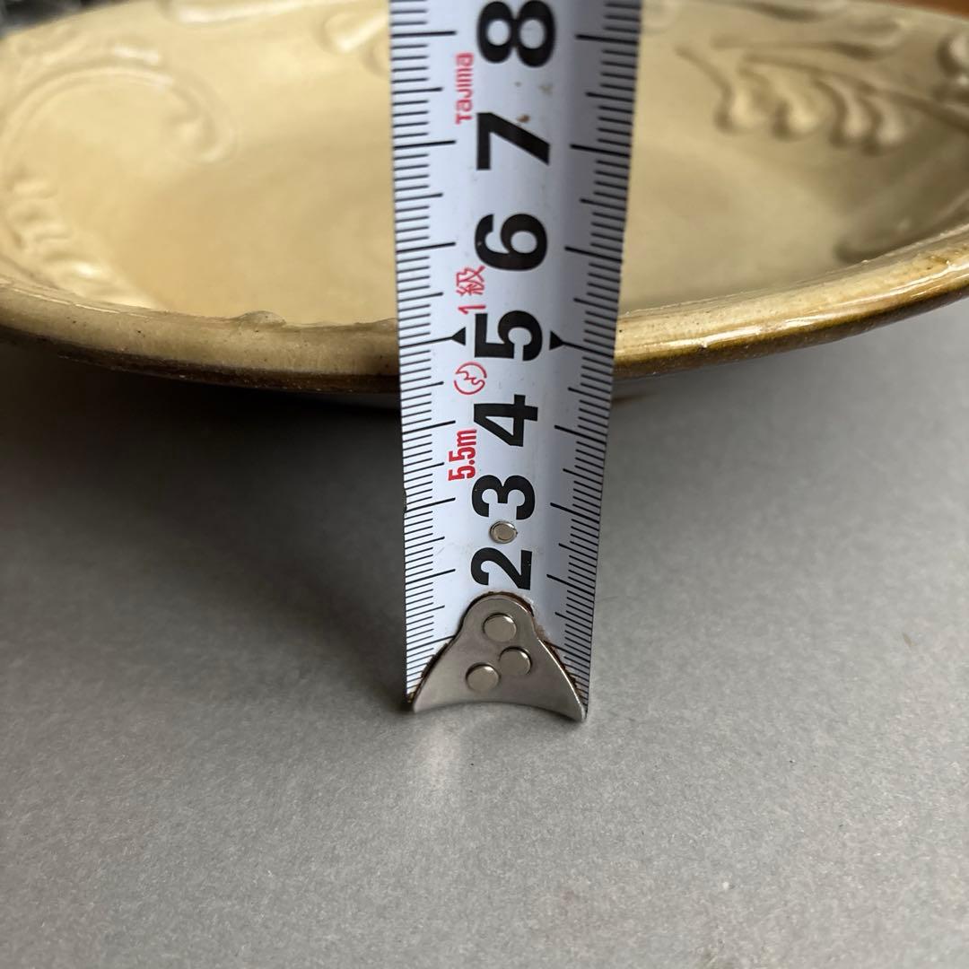 やちむん　大皿　沖縄　北窯　宮城　陶器　登り窯　中皿　深皿　読谷村　骨董　もやい