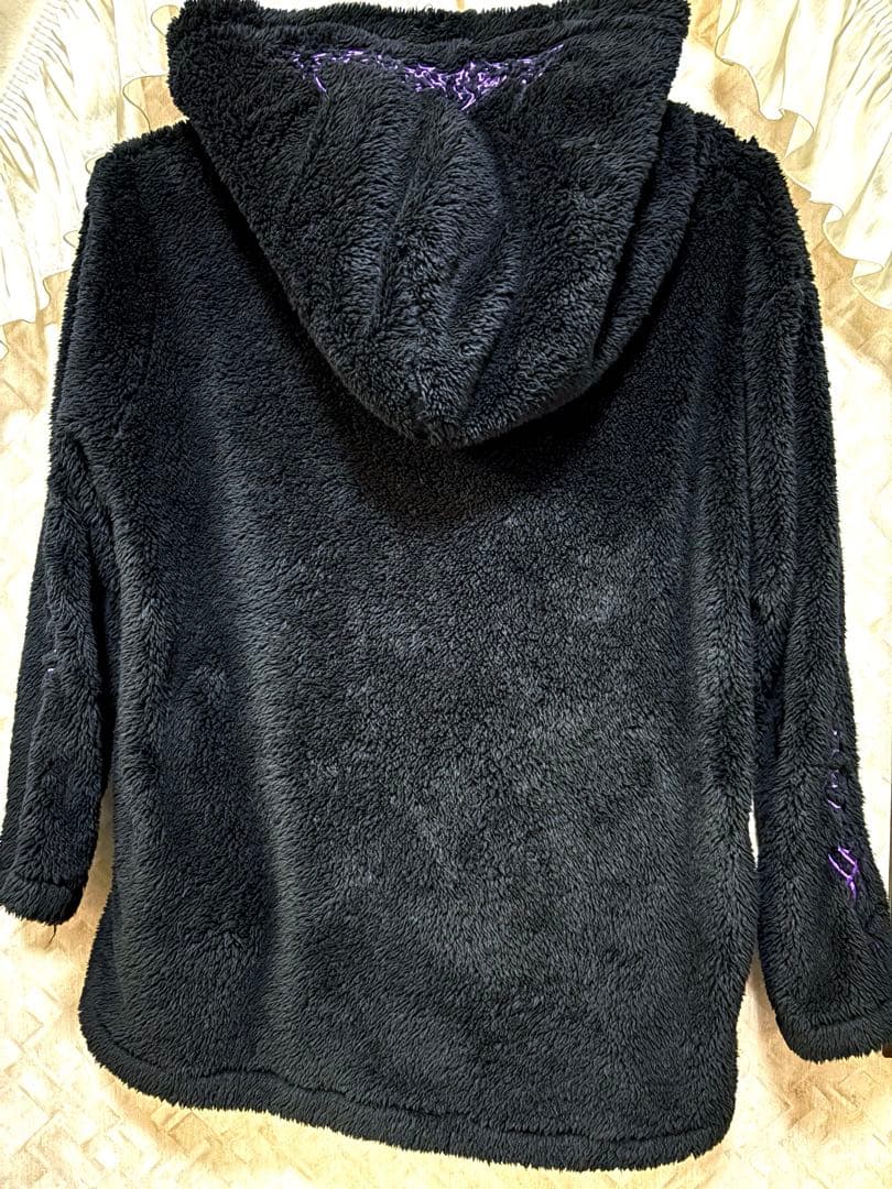 KRYCLUTHING MOKOMOKO2022 ボアコート ブラックCRY