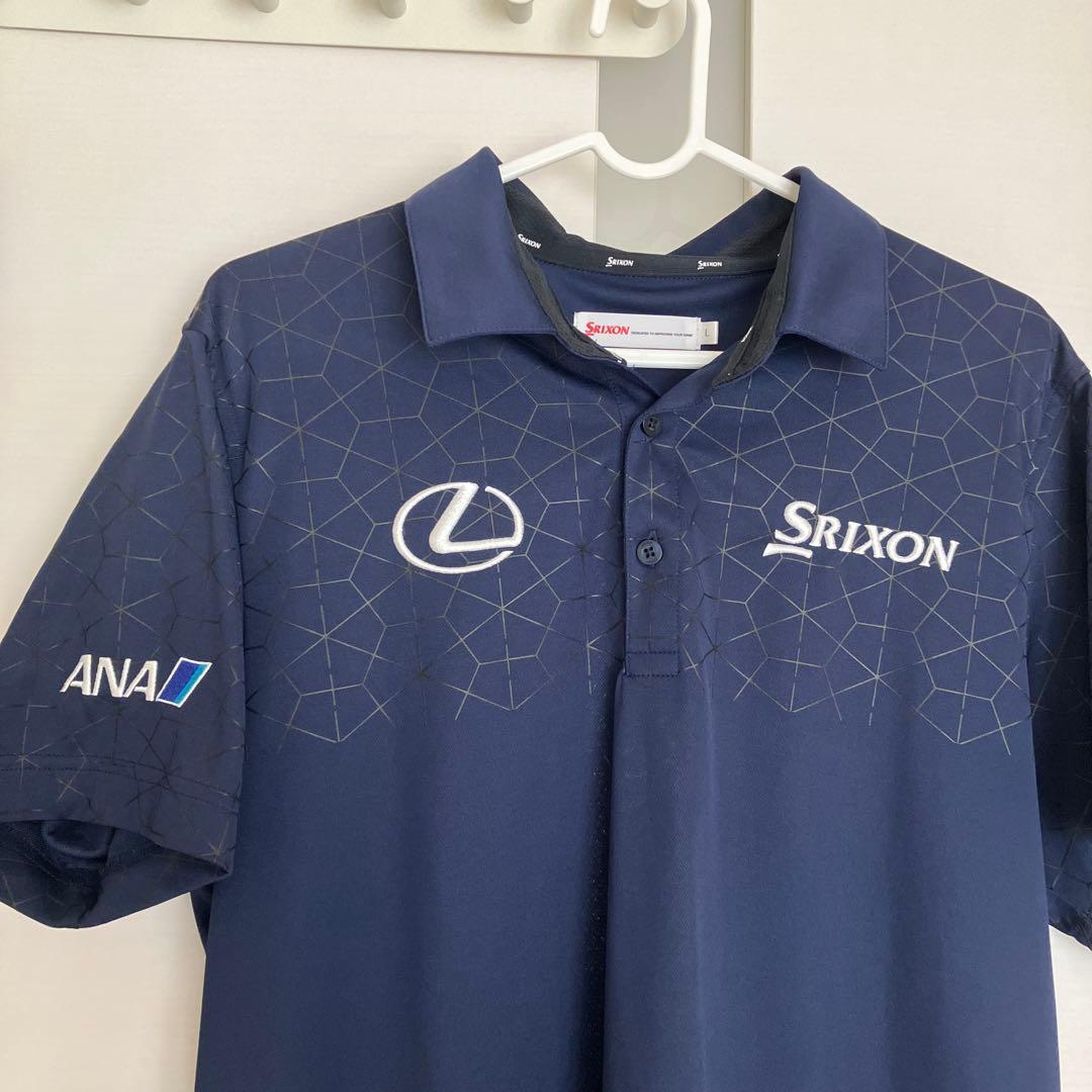 Srixon LEXUS ロゴ付き　ネイビー ポロシャツ