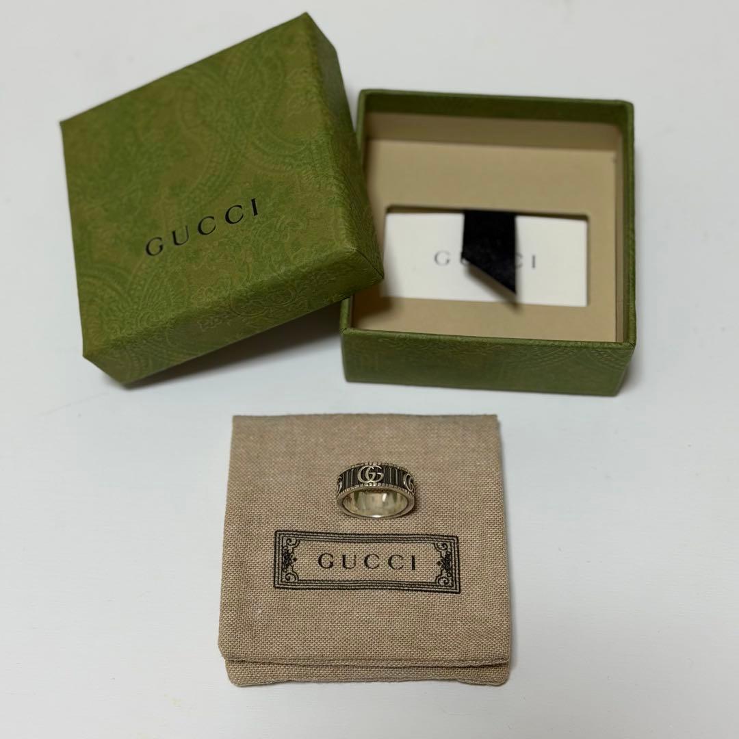 GUCCI（グッチ） インターロッキングG シルバー リング