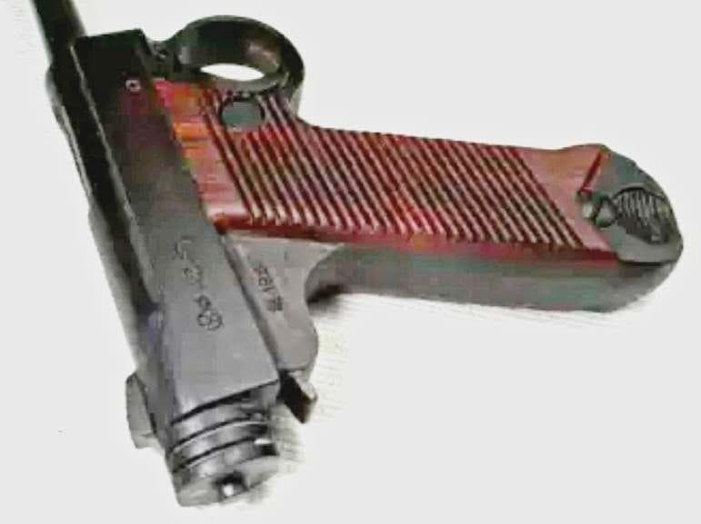 南部十四式黒檀模型　1/1スケール　手作　新品