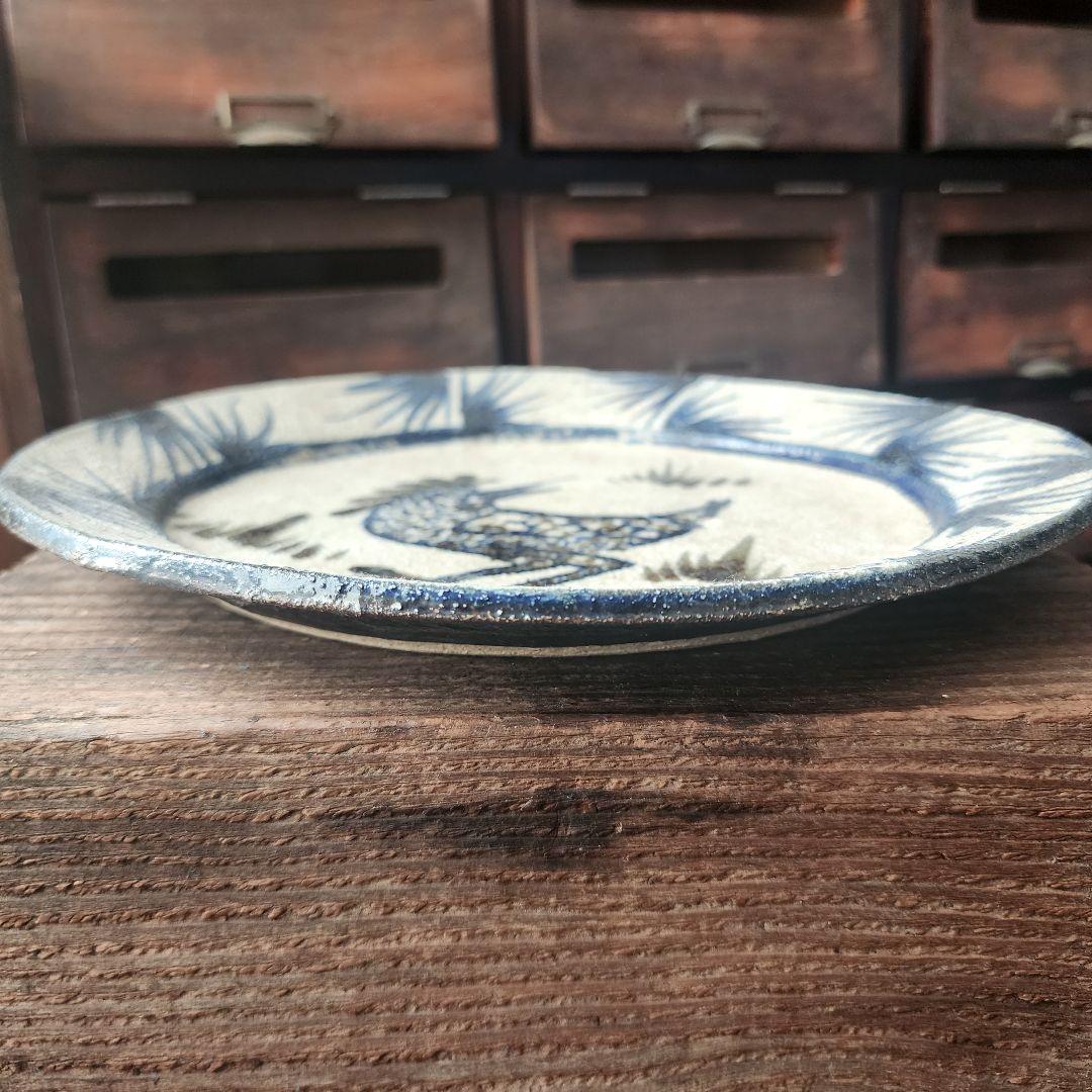 No.164　新品　やちむん　大皿