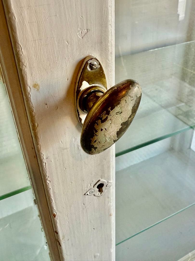 引取り限定 ケビント 医療棚 飾り棚 キャビネット 木製 ガラスショーケース