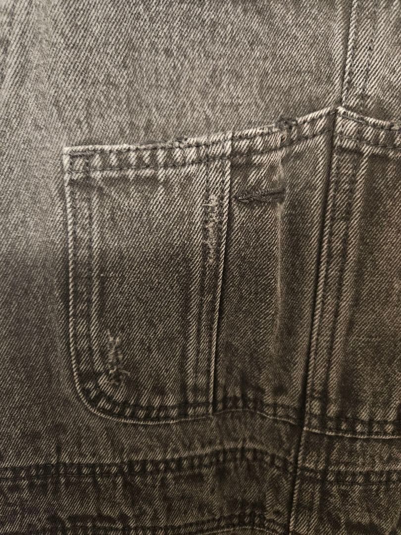 searoomlynn vintage looseオーバーオール M ブラック