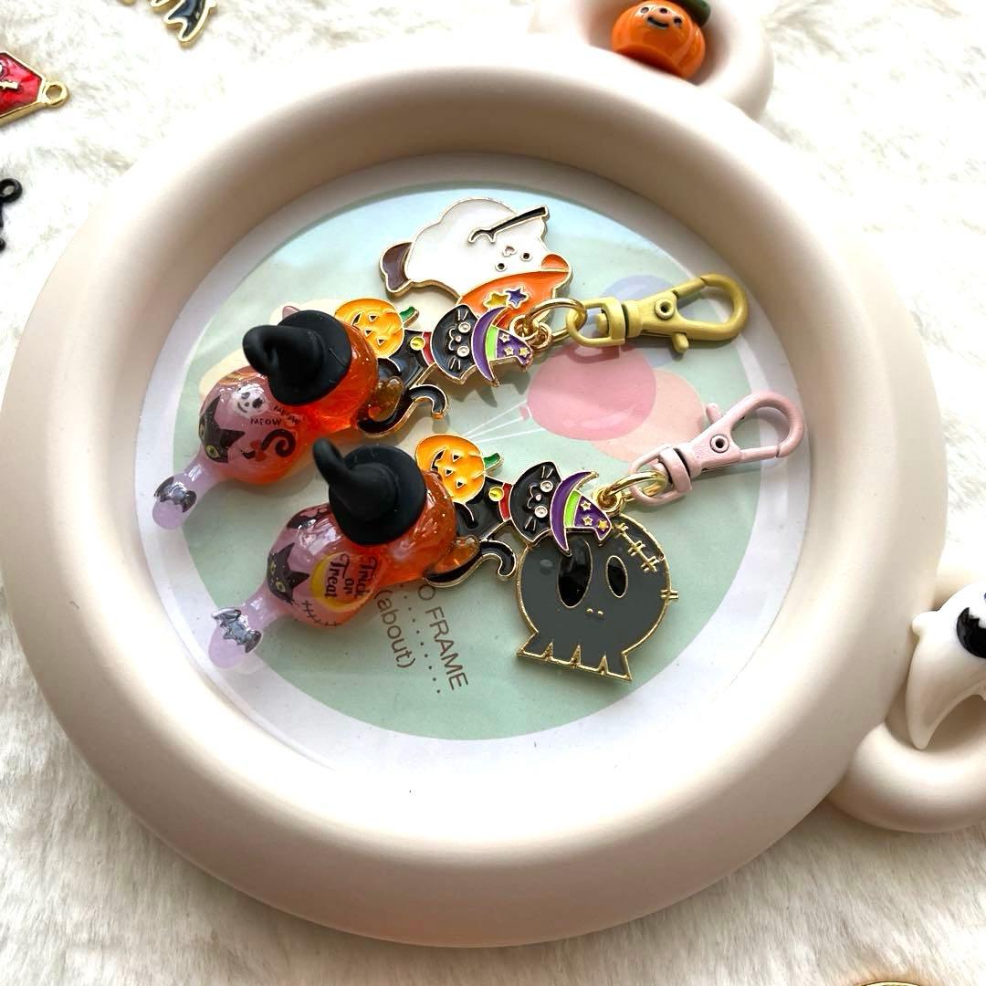 ★Halloween魔女猫ちゃんチャーム★D