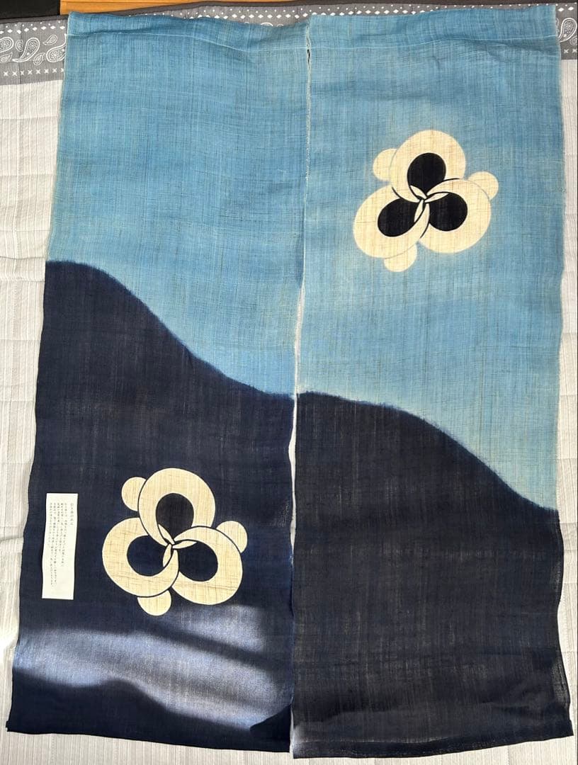 しめ縄紋の暖簾