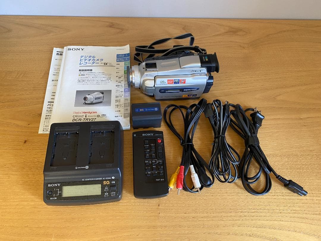 ビデオカメラ DCR-TRV27 SONY MiniDV 動作美品
