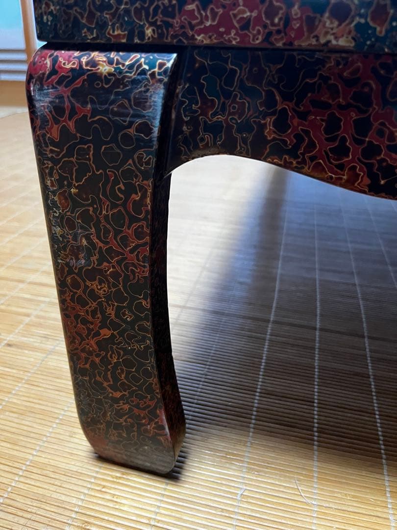 津軽塗り　座卓　テーブル（直接受け渡し可）