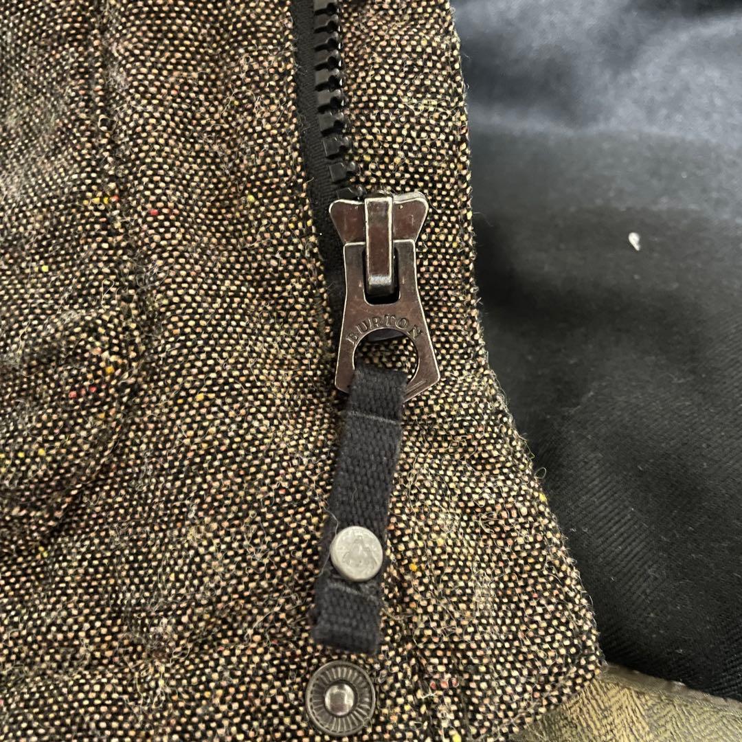 Burtonバートンスキーウェアスノーボードジャケットパーカー茶色ブラウン黒希少