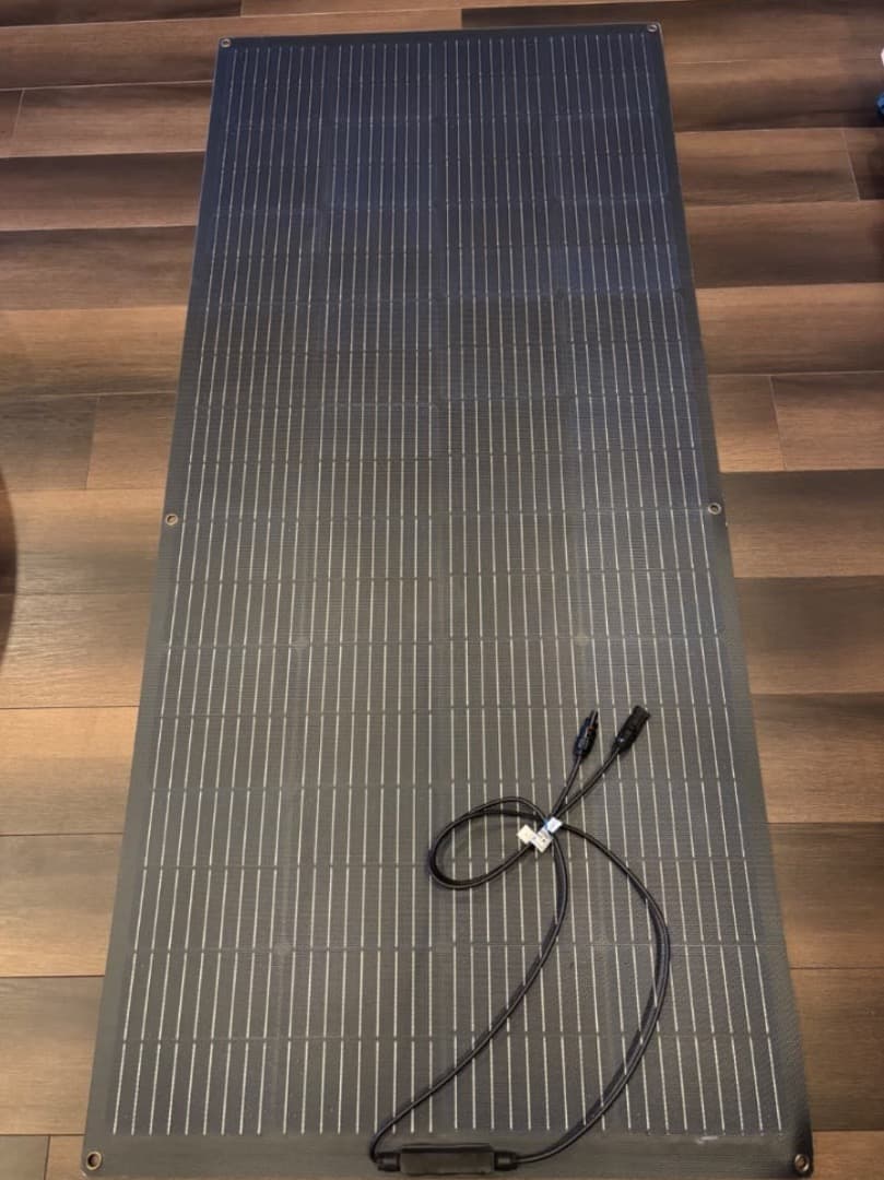 [ペリミ] LVYUAN ETFE 200W 太陽光パネル　3枚