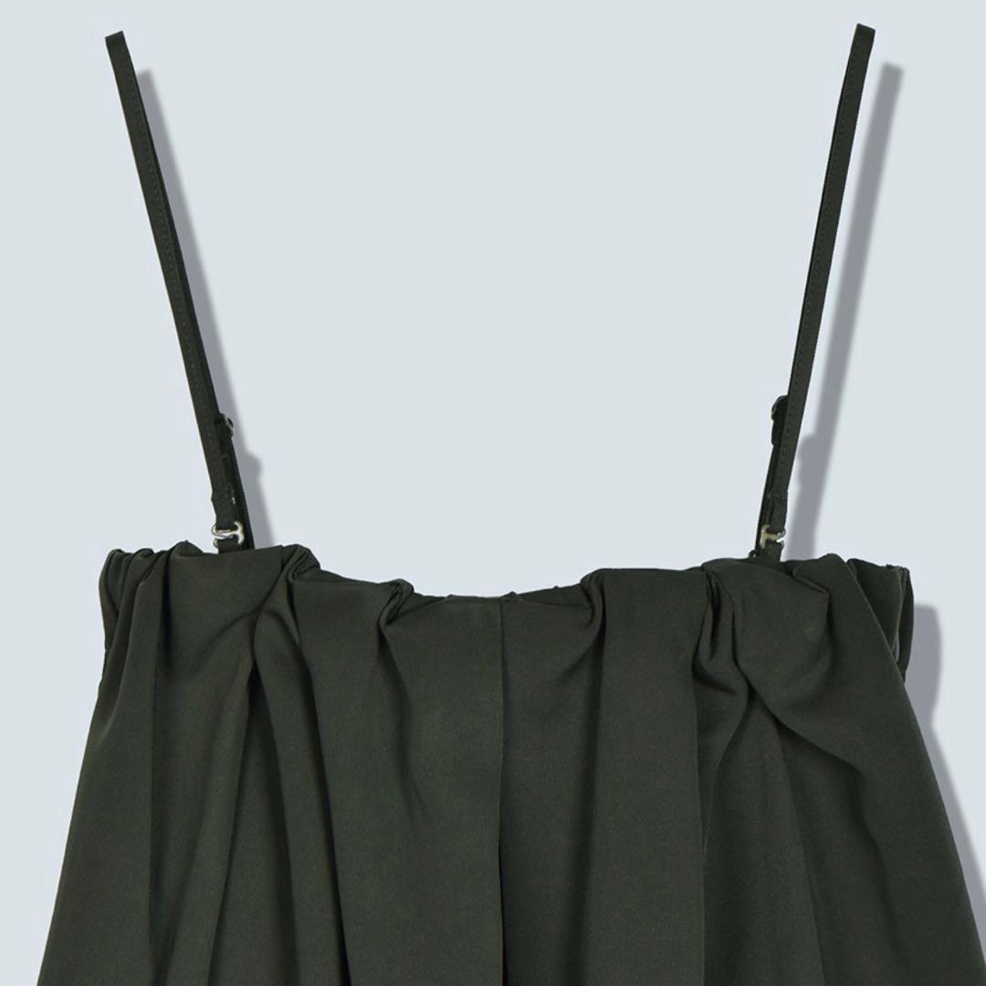 サロペット・オーバーオール・オールインワン OMMO TUCK BUSTIER ALL IN ONE BLACK 38