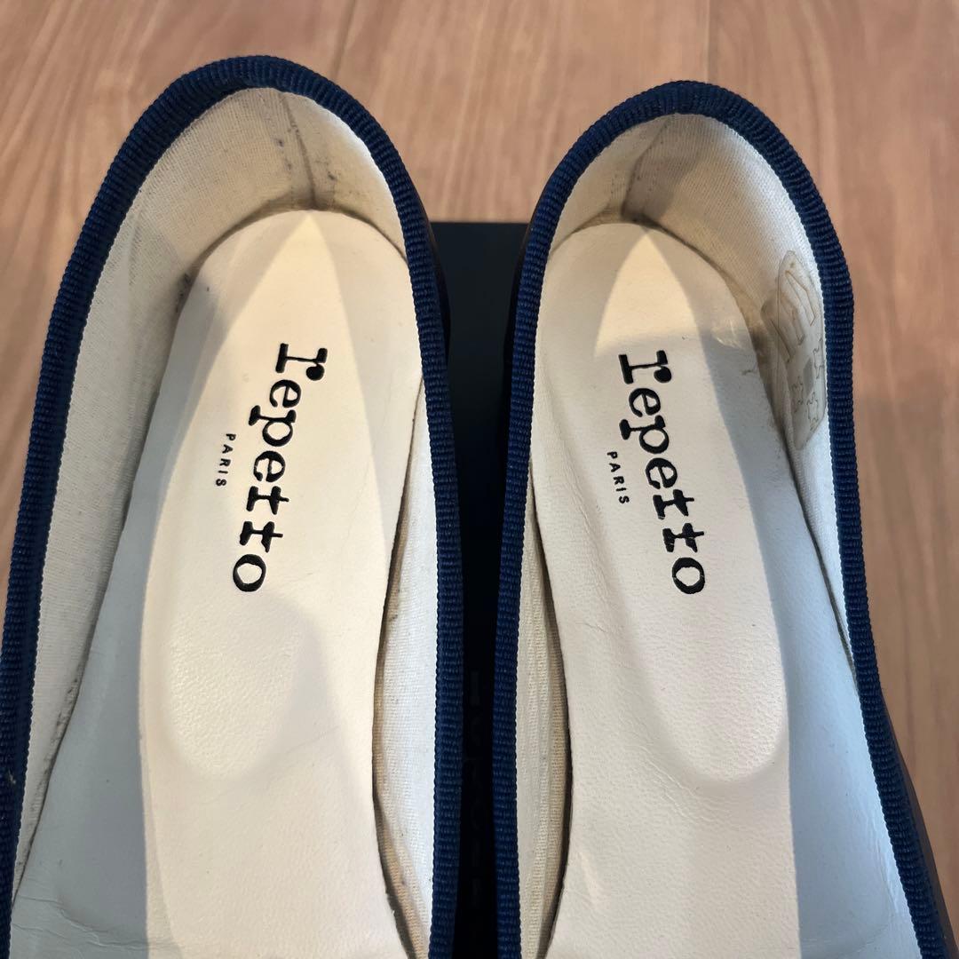 repetto バエレシューズ　ネイビー　37.5