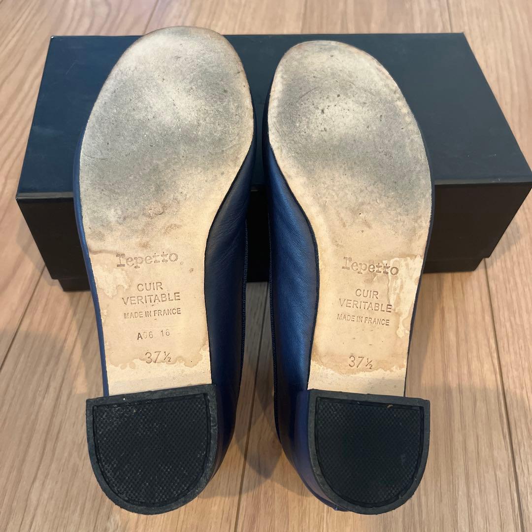 repetto バエレシューズ　ネイビー　37.5