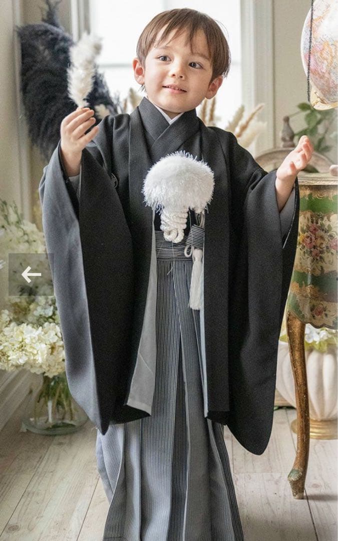 か*げ様 キャサリンコテージ 袴8点セット 男の子 115