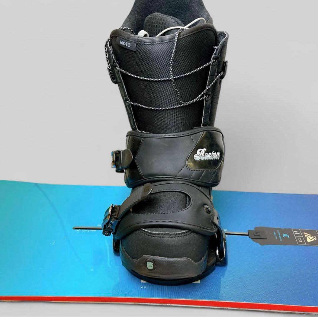 【美品】BURTON CUSTOM 154cm バートン スノーボード3点セット