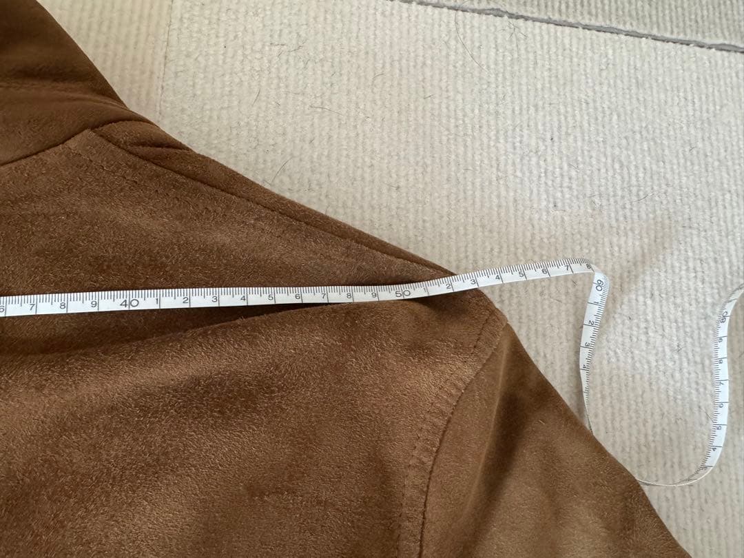 OLD ENGLAND メンズ スエードハーフコート