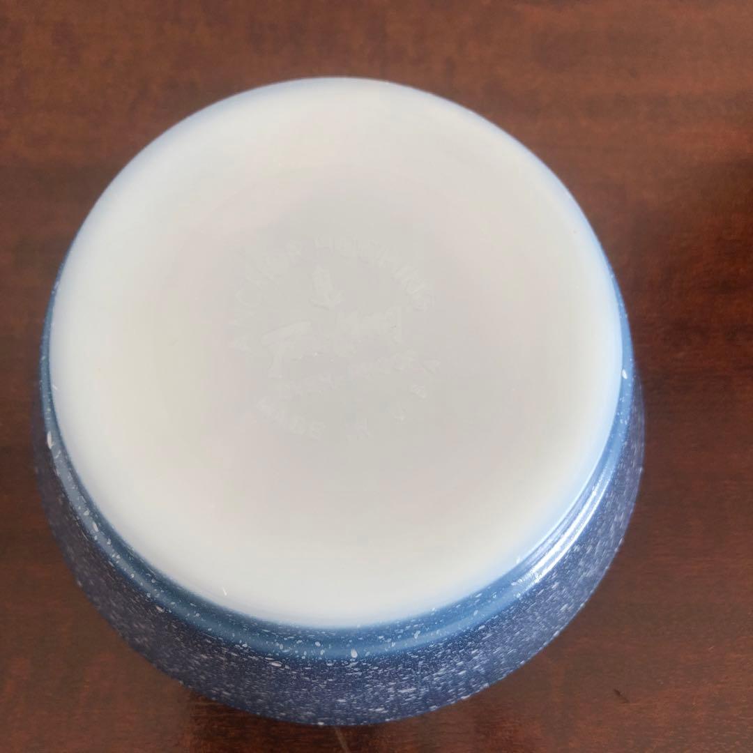 グラニット パントリーブルー ファイヤーキング シリアルボウル 2個セット