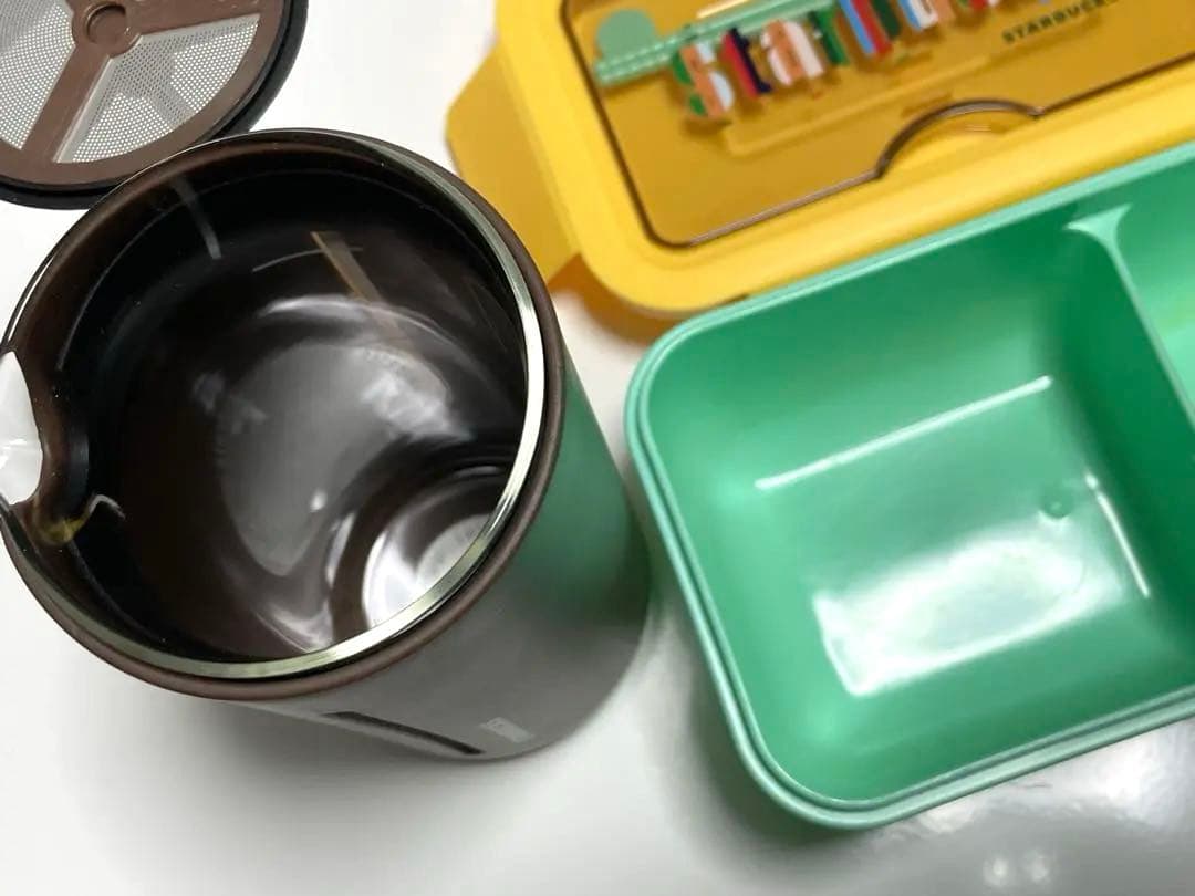 スターバックス　食器　弁当箱　お弁当箱　箸付きコーヒーメーカー　まとめ売り