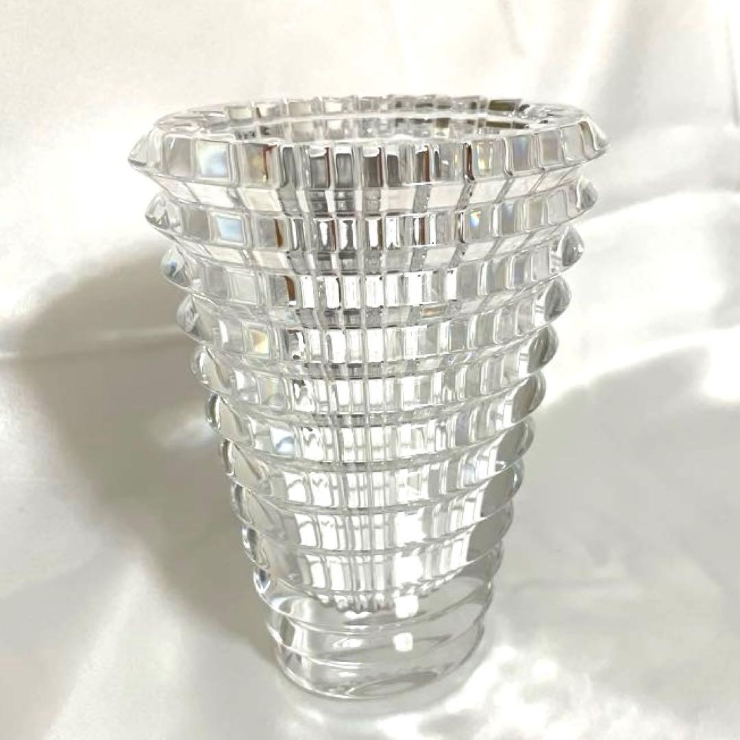 【美品】BACCARAT バカラ　花瓶　オーバル