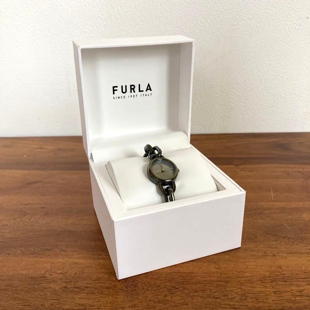 【極美品】FURLA CHAIN BRACELET 腕時計 プレゼントに！