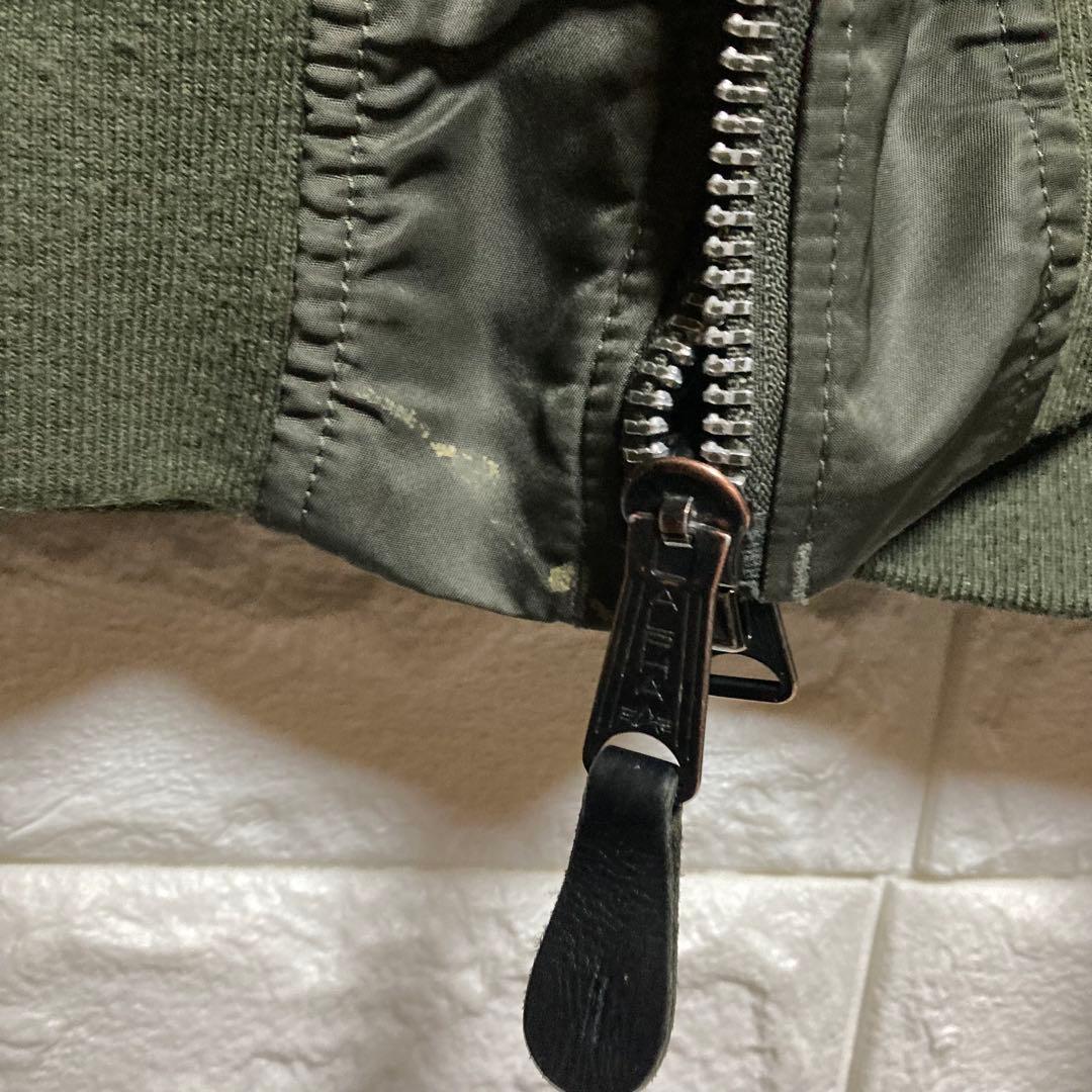 【アルファインダストリーズ】（L）MA1フライトジャケット ミリタリー アメカジ