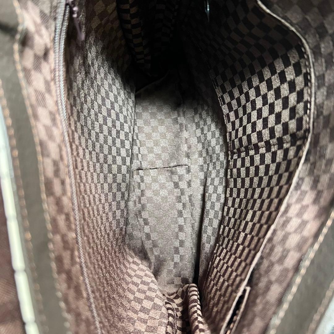 【未使用保管品】JRA認定品・日本製/クロコダイル/目地染め/ショルダーバッグ