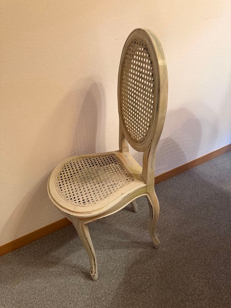 une chaise au solieフレンチスタイル ラタンチェアサラグレース