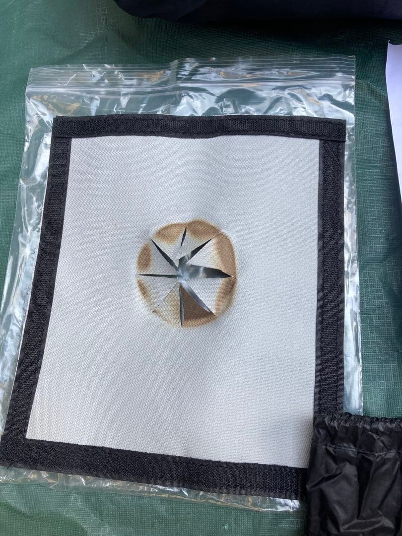 Unafreely シルナイロン ワンポールテント　ブラック