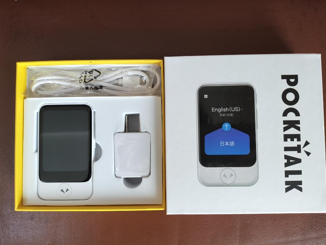 ポケトークS　ホワイト　2027/9/15まで有効