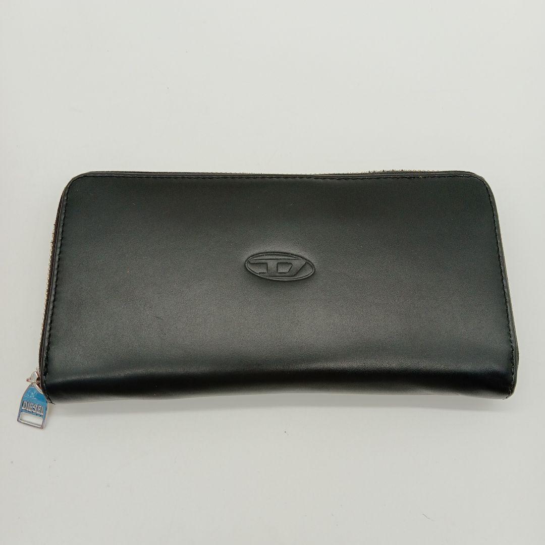2-2619 DIESEL レザー 長財布