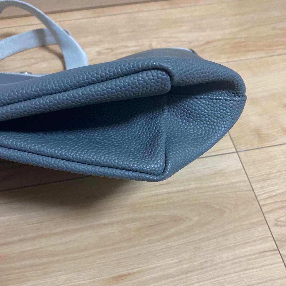 エルベシャプリエ◉705GP◉スクエアトートL◉グラニ×シルバー