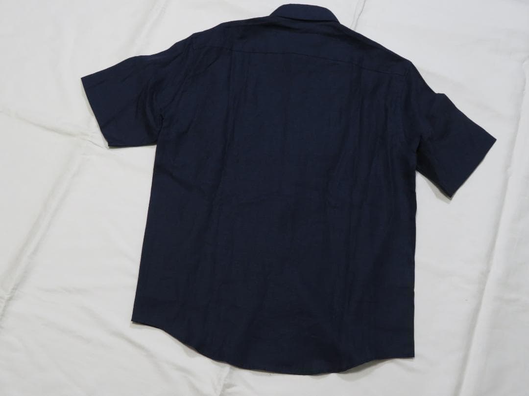 ブラックレーベル クレストブリッジ 半袖シャツ　Mサイズ　25,300円 紺系
