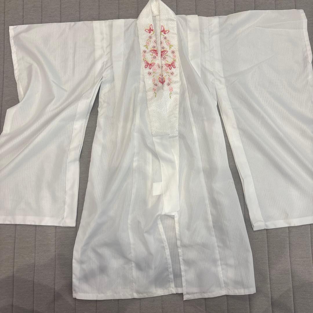 ひさかたろまん　3歳被布コートセット　黄色　赤　七五三