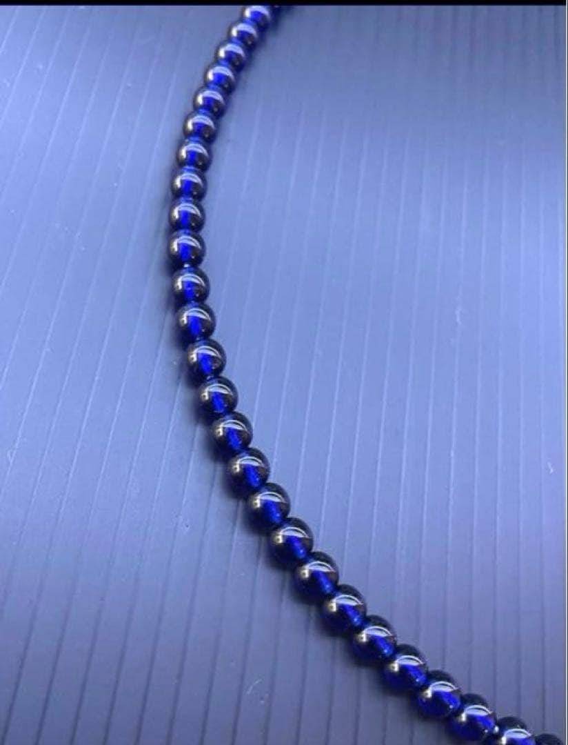 完売 人気 ファイテン クリスタルタッチ ウルトラマリンブルー ネックレス