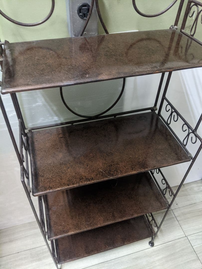 アイアン　シェルフ　アンティーク
