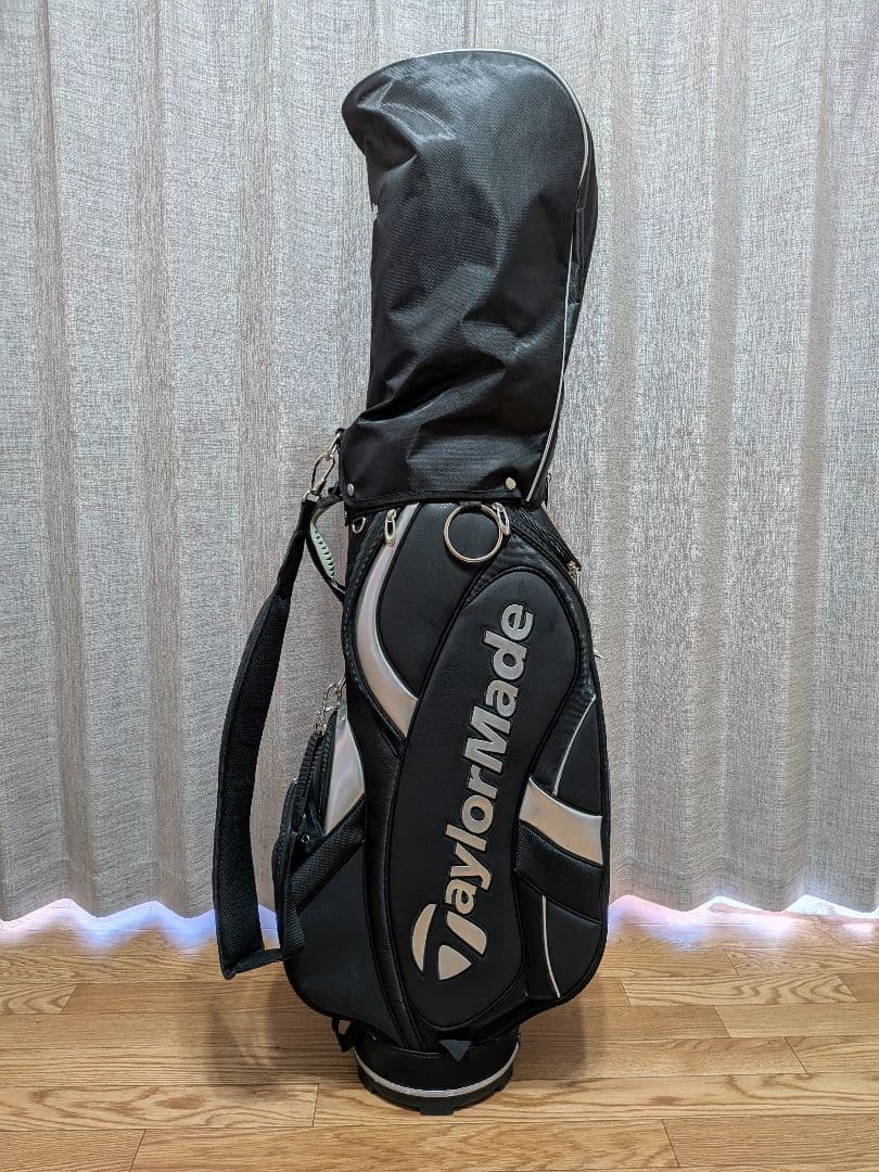 TaylorMade キャディバッグ 黒/シルバー