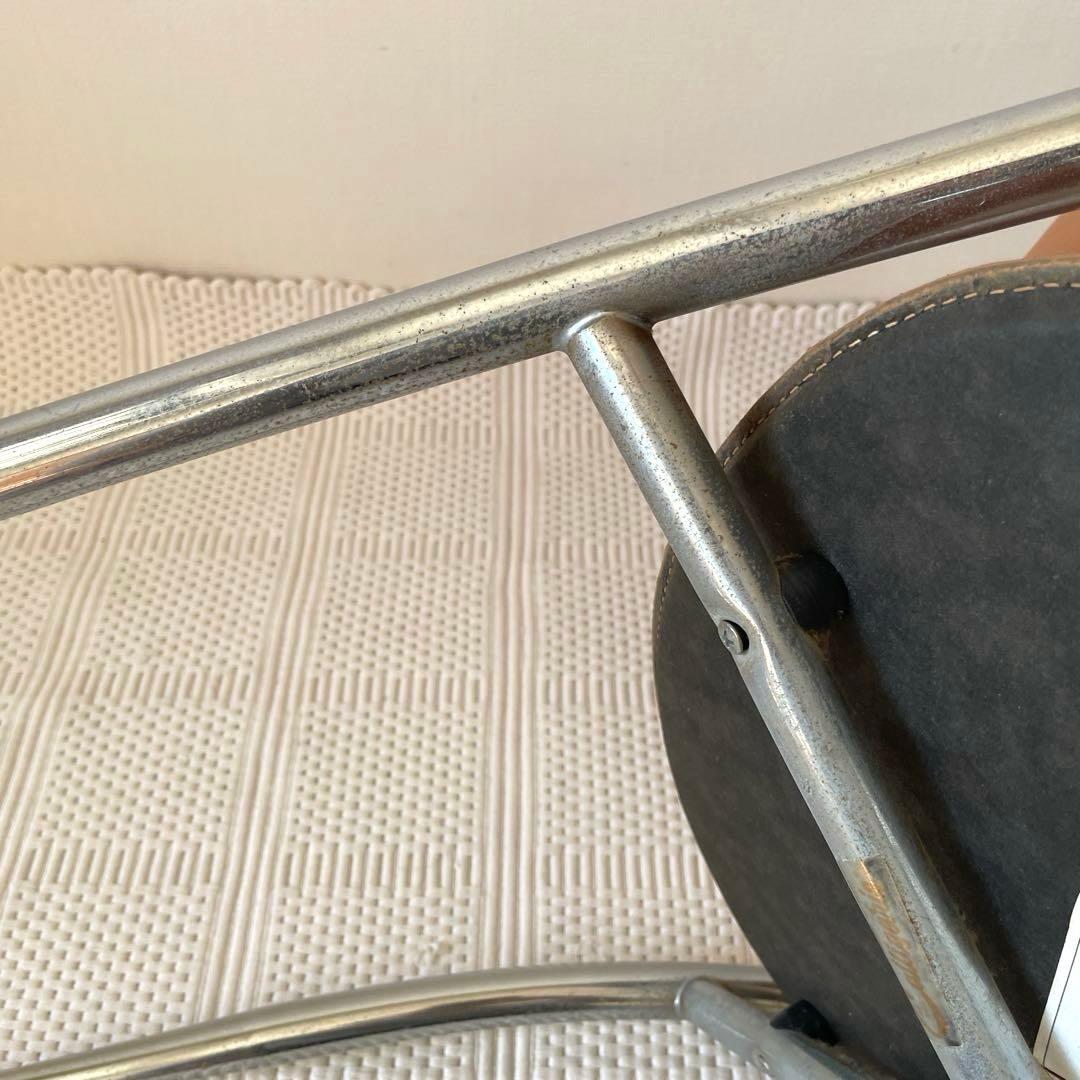 【最終セール】CALLIGARIS カリガリス レザー アーム ダイニングチェア