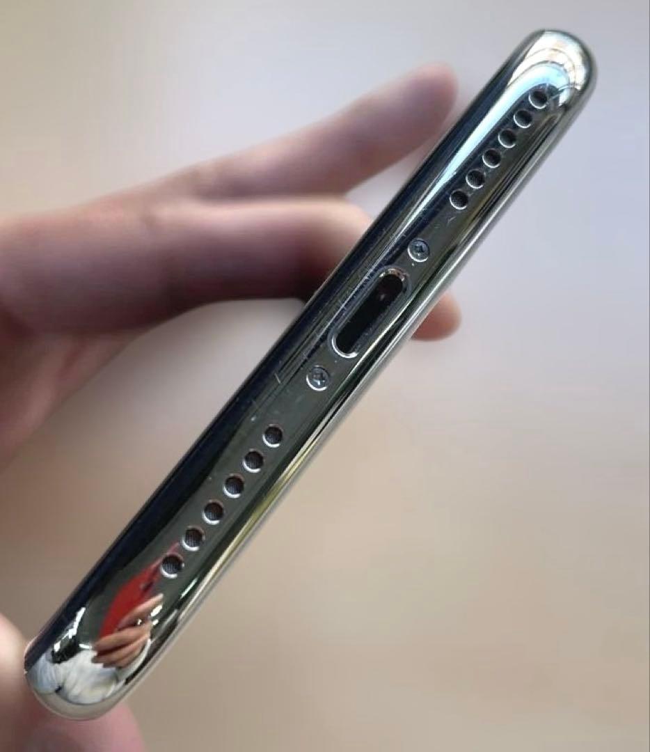 iPhone X シルバー　64GB A1902 美品　#3