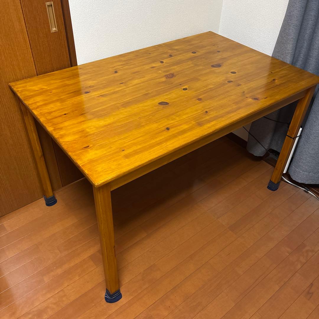 (山形市引取可)IKEA INGO インゴー　ダイニングテーブル　パイン材