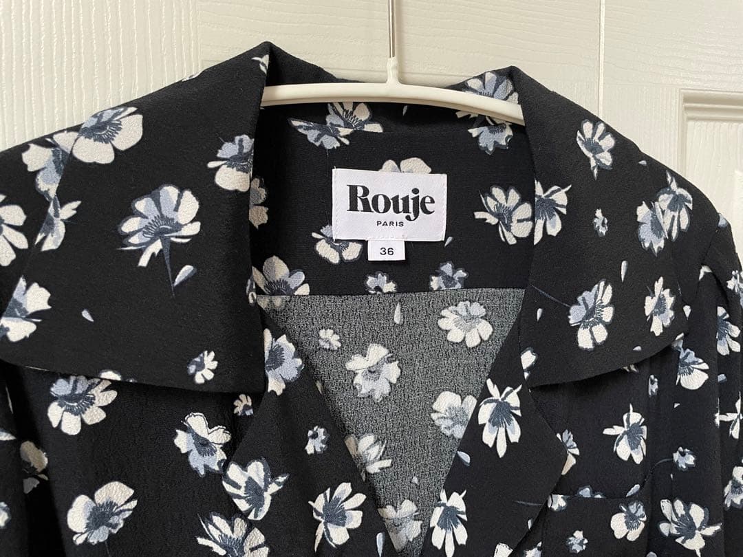 wong: ルージュ Rouje 花柄ブラウス サイズ 36