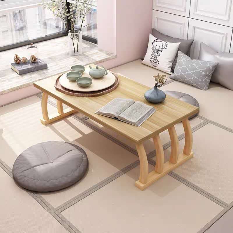 薄胡桃色の茶卓