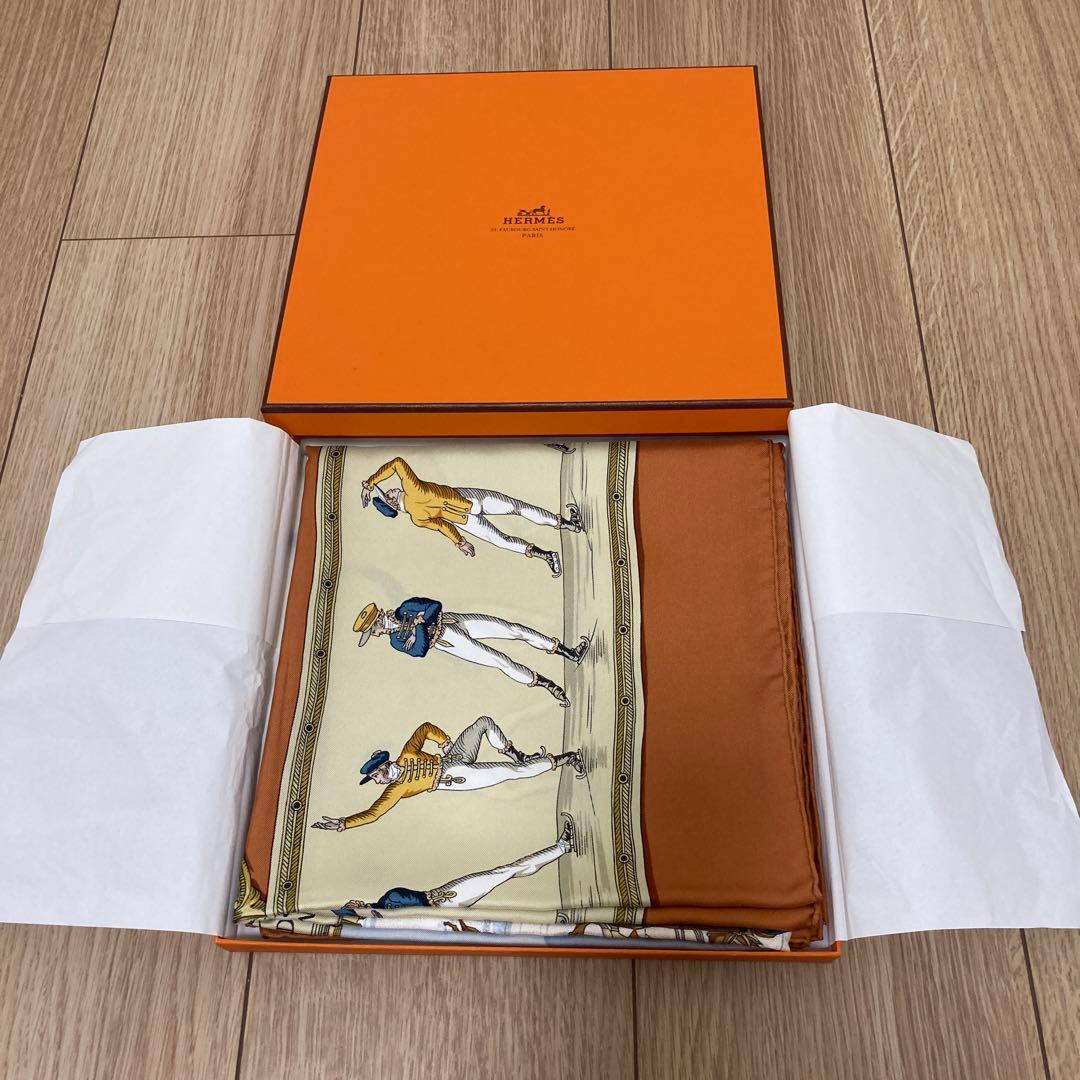 エルメス　スカーフ　新品　箱付き