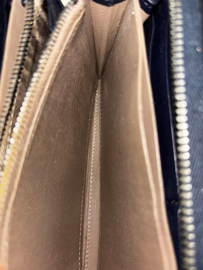 BOTTEGA VENETA 長財布 ダークネイビー