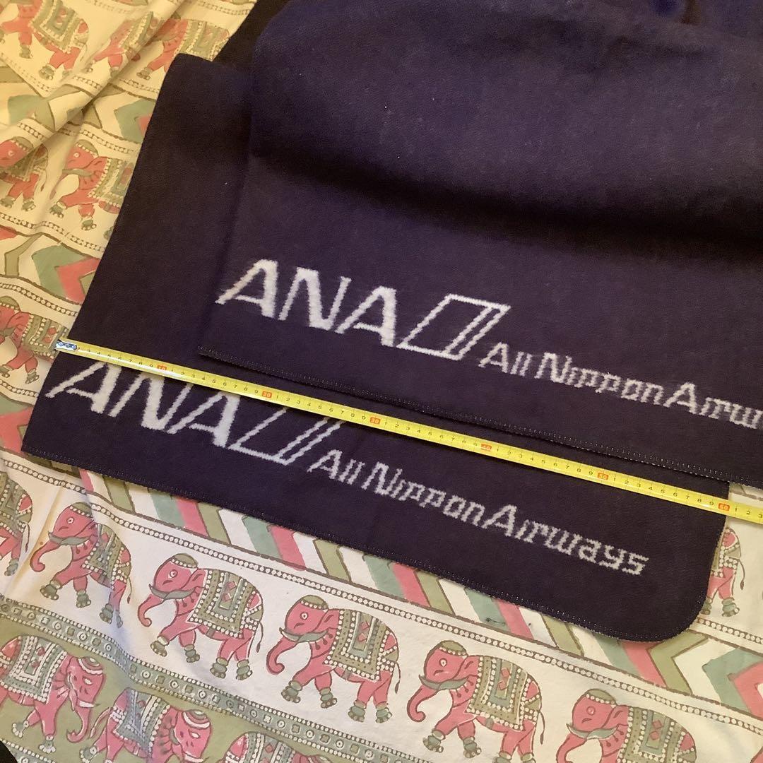 希少 非売品 未使用 ANA 全日空 ブランケット 日本製 高島屋 記念品