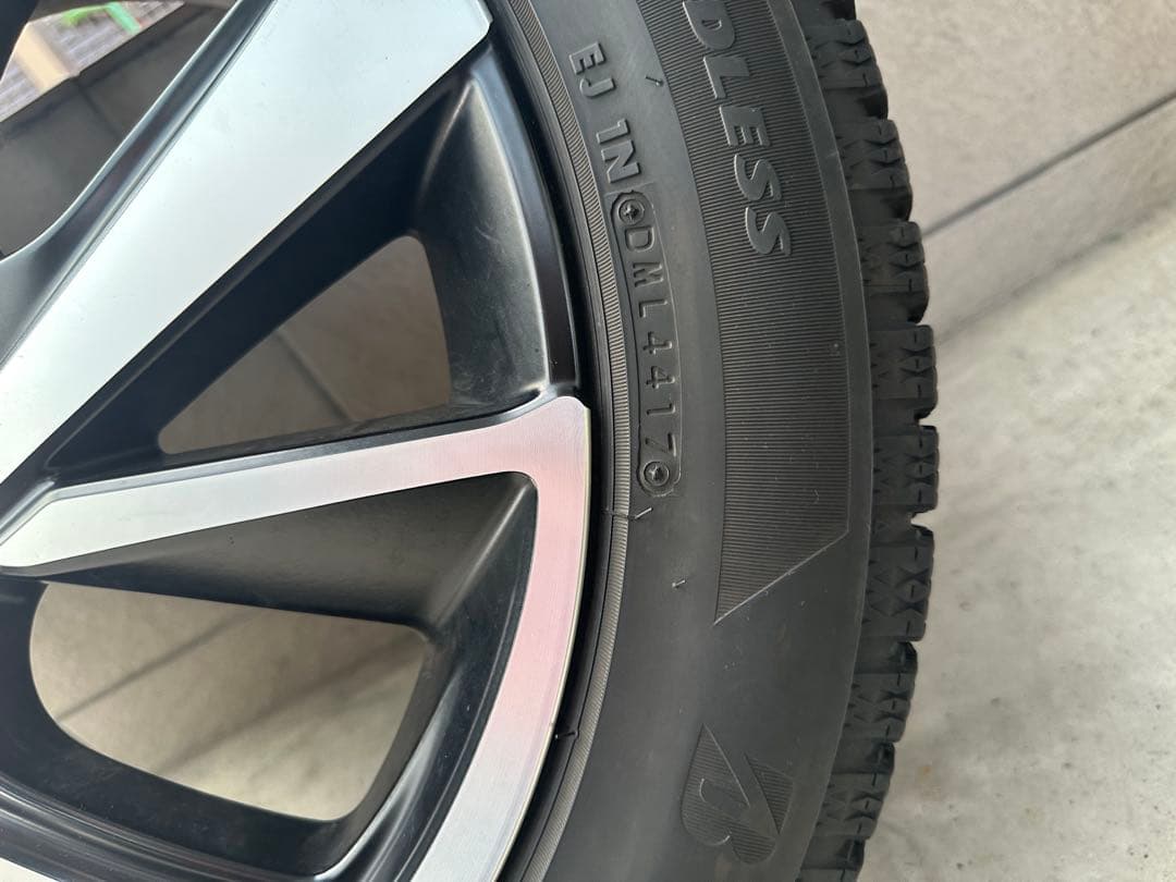 ヴェゼル 美品 18インチ スタッドレス タイヤ ホイール セット オデッセイ